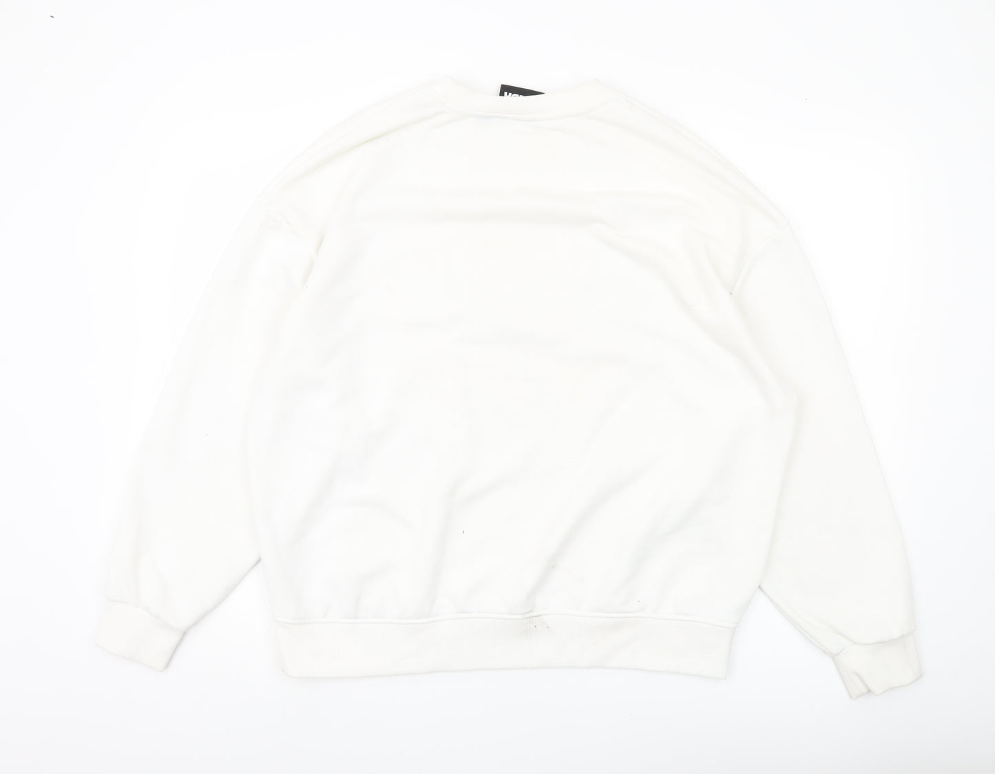 NBA Los Angeles Lakers Women's White Sweatshirt Size S Crew Neck