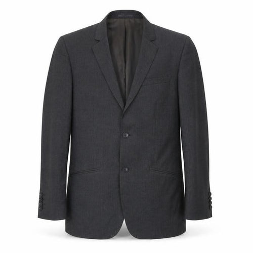 B&W Men’s Grey Regular Fit 40in Blazer Jacket Formal Business