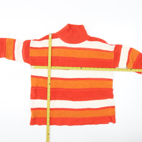 French Connection Women’s Multicoloured XS Roll Neck Jumper