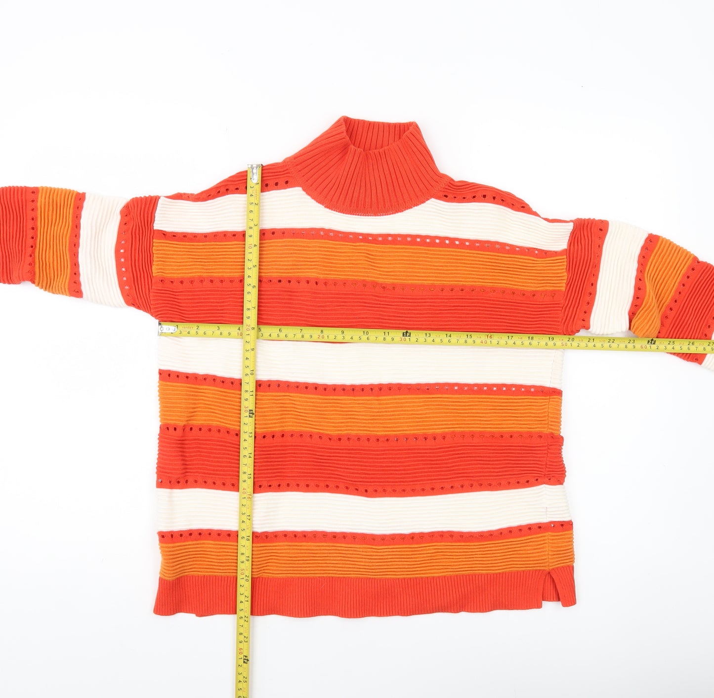 French Connection Women’s Multicoloured XS Roll Neck Jumper