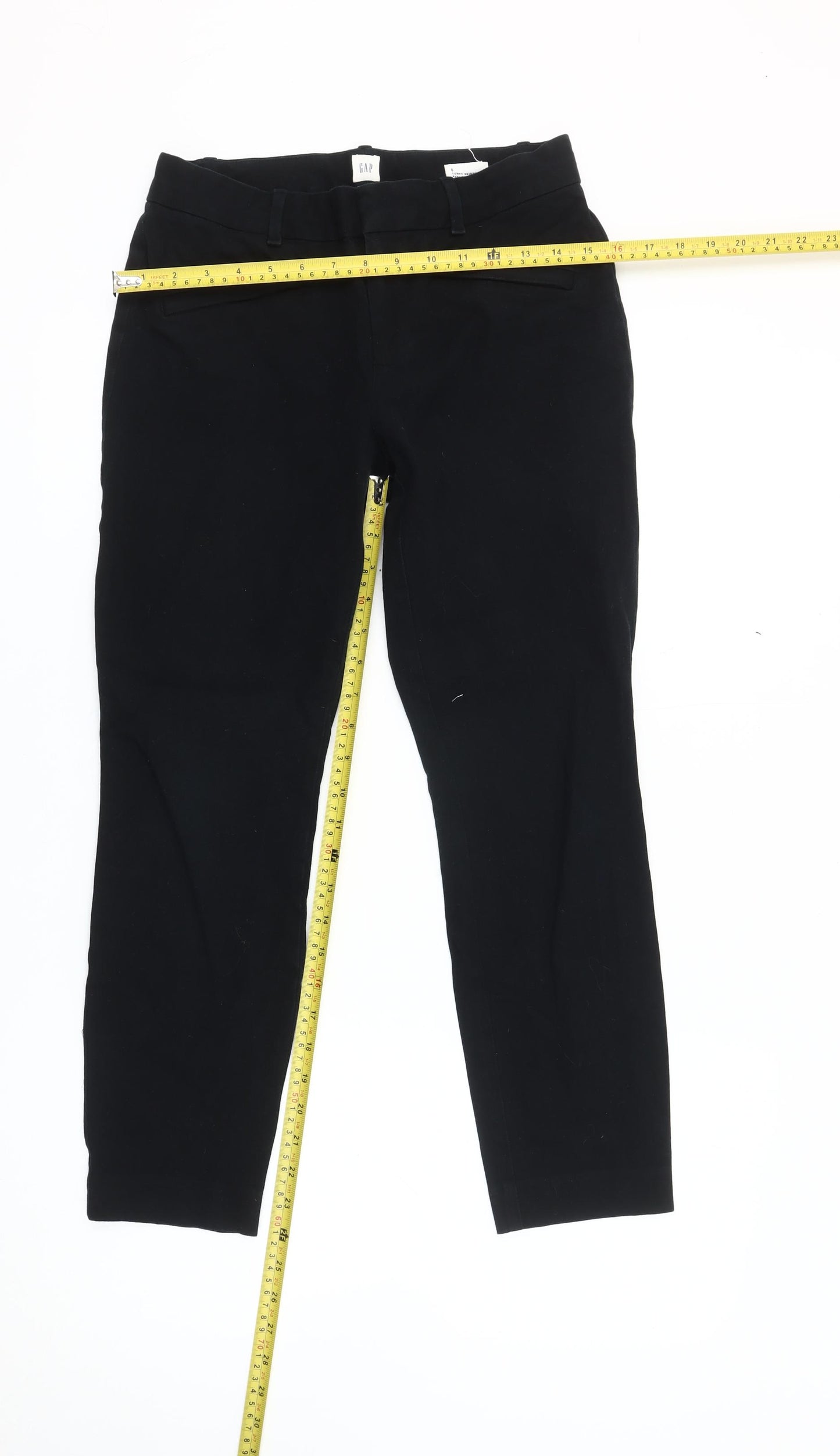 GAP Womens Black Size 6 Skinny Ankle Workwear Trousers