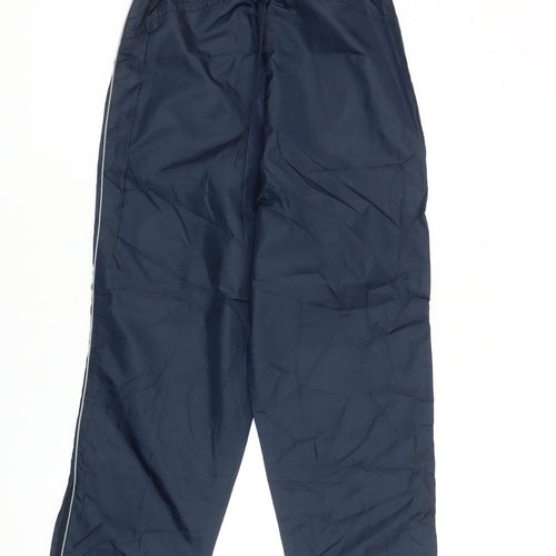 Umbro Boys Blue 11-12 Years Track Pants Polyester Activewear Trousers