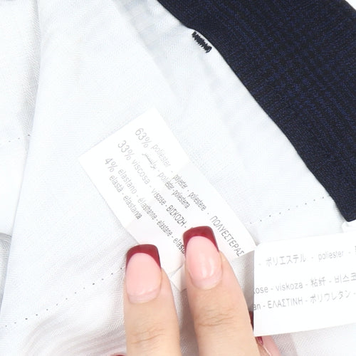 Zara Men’s Blue Slim Fit Dress Pants Trousers Size 31 Waist