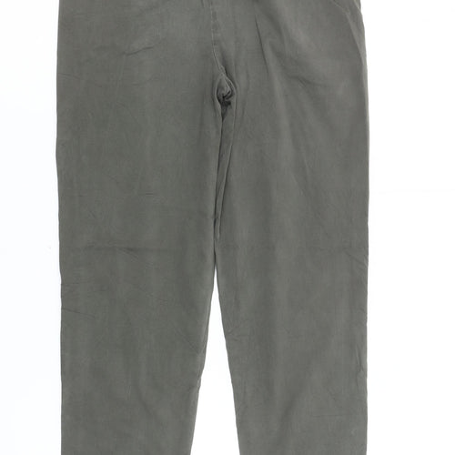 Mint Velvet Women's Green Size 8 Slim Chino Trousers