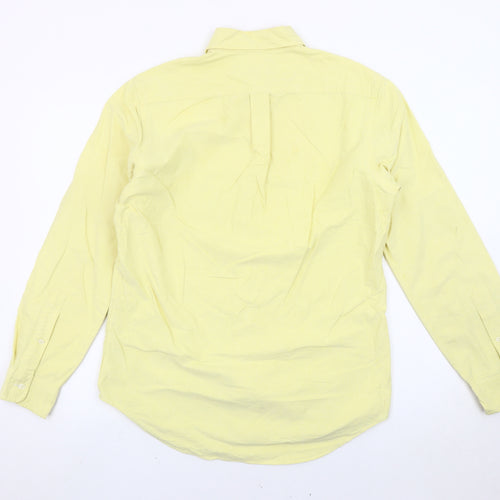 Ralph Lauren Men’s Yellow Button-Down Oxford Shirt S