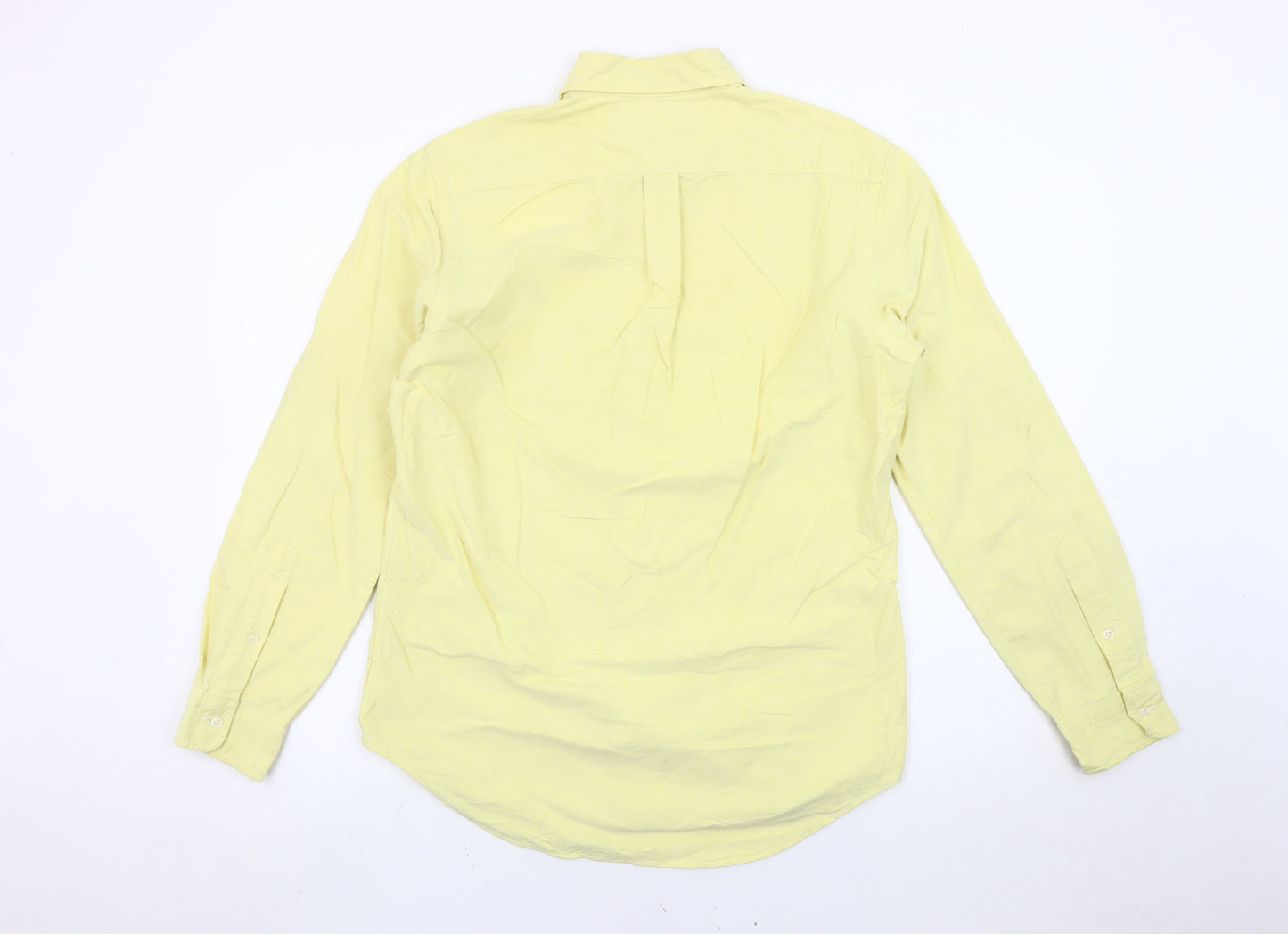 Ralph Lauren Men’s Yellow Button-Down Oxford Shirt S