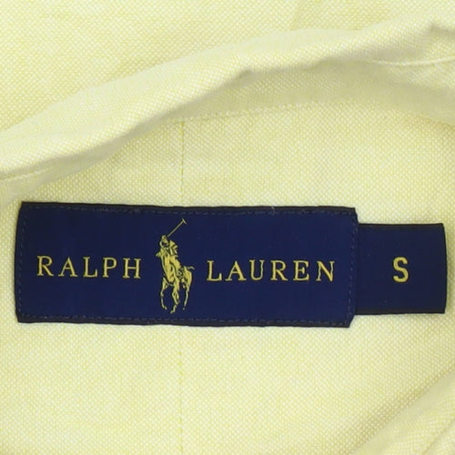 Ralph Lauren Men’s Yellow Button-Down Oxford Shirt S