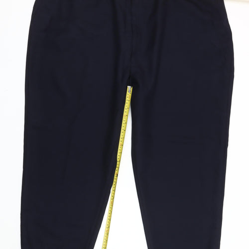 Chums Men’s Blue 3XL Dress Pants Trousers 52W 27L Polyester