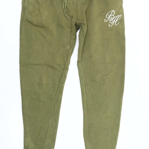 Beck & Hersey Men's Green Jogger Sweatpants Size M Cotton Blend