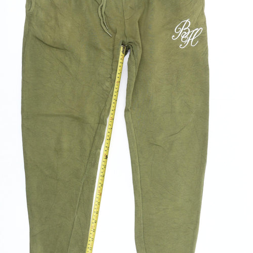 Beck & Hersey Men's Green Jogger Sweatpants Size M Cotton Blend