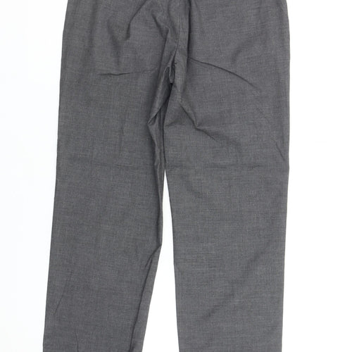 Marks and Spencer Men’s Grey Regular Fit Dress Pants 32W 29L