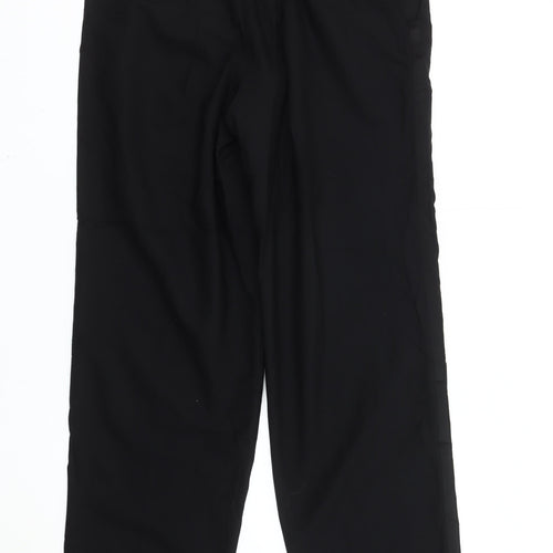 Marks and Spencer Men's Black 34x33 Pleated Dress Pants