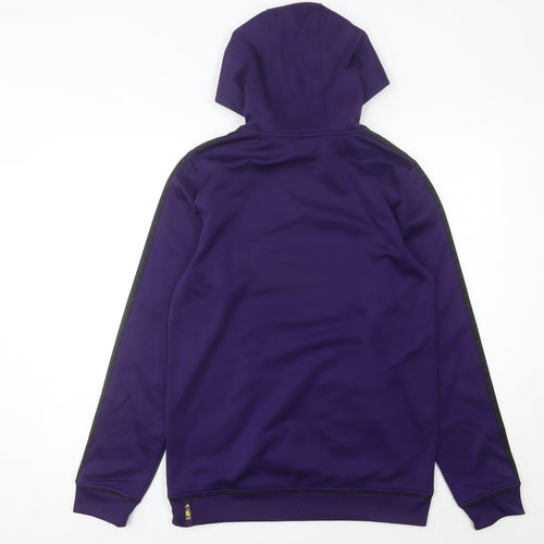 Adidas Womens Purple Los Angeles Lakers Hoodie Size 14 UK Polyester