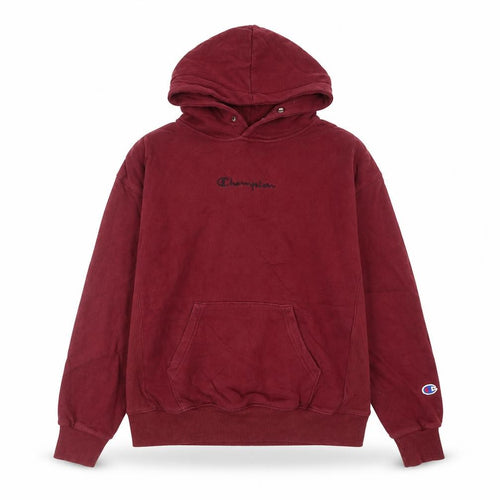 Champion Womens Burgundy Hoodie Size 8 Cotton Pullover Sweatshirt