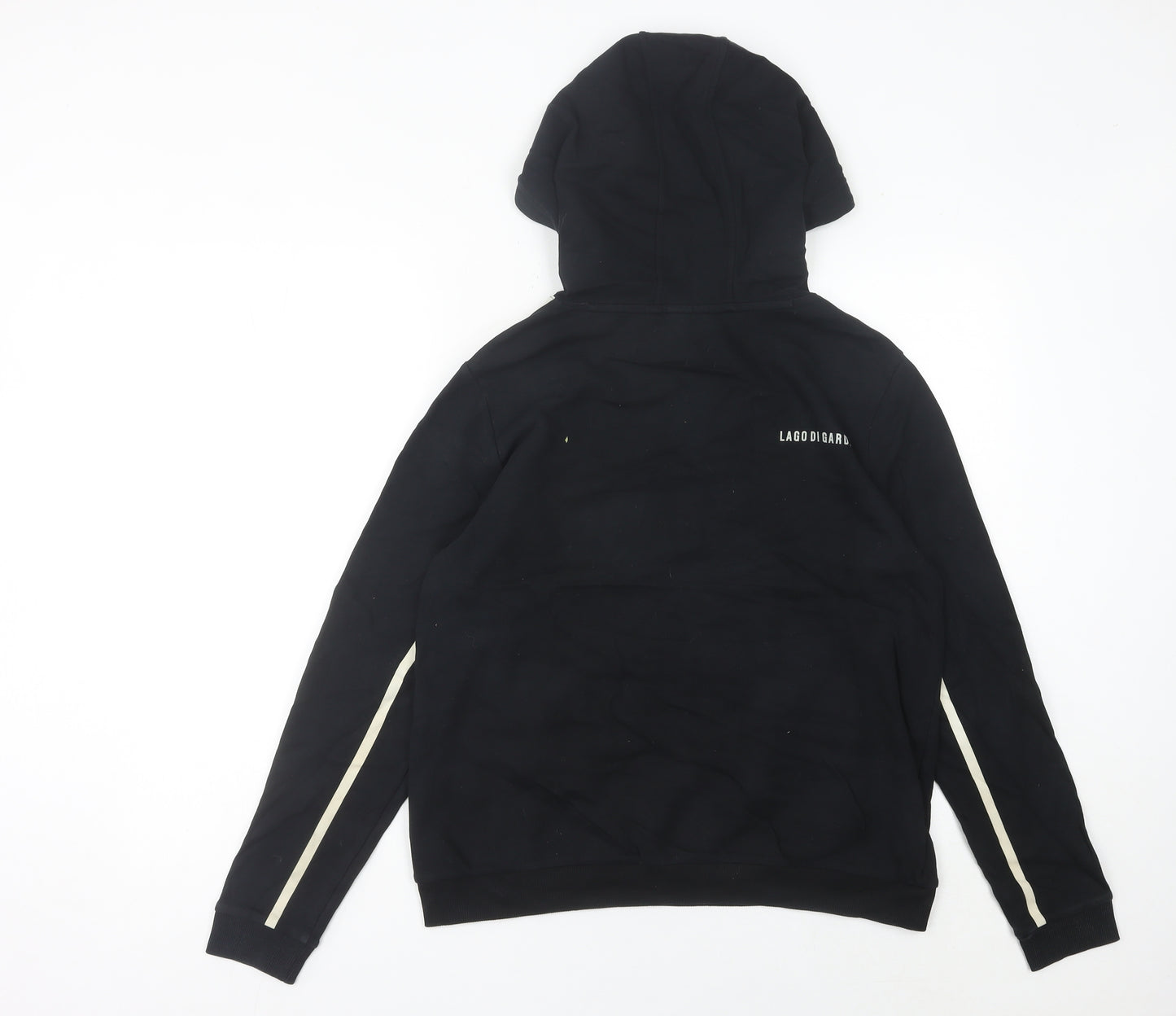 Fila Women’s Black Hoodie Size 12 Pullover Long Sleeve Sportswear