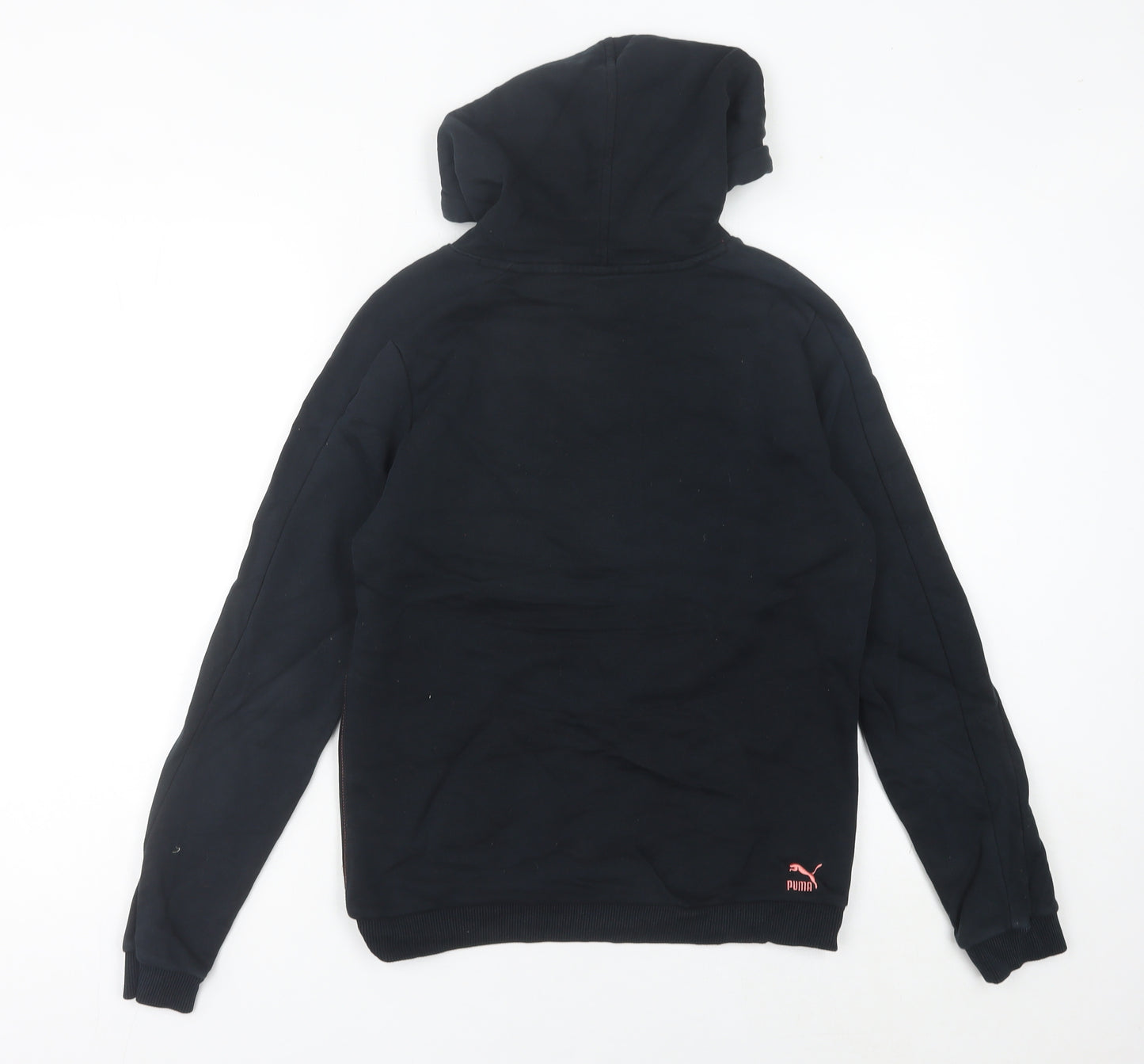 Puma Womens Black Pullover Hoodie UK 10 Regular Fit Sportswear