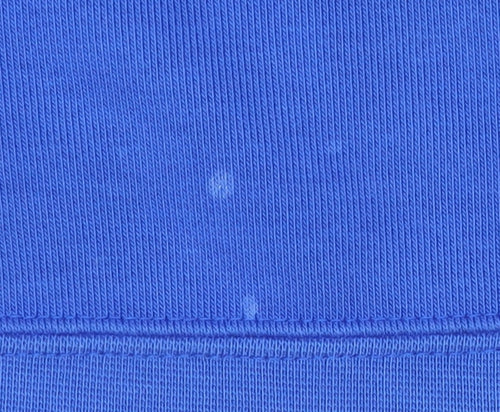Nike Women Red Blue Logo 1/4 Zip Sweatshirt Size 14 Dri-Fit Sportswear