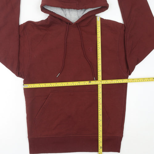 Champion Women's Red Pullover Hoodie Size 10 Regular Fit