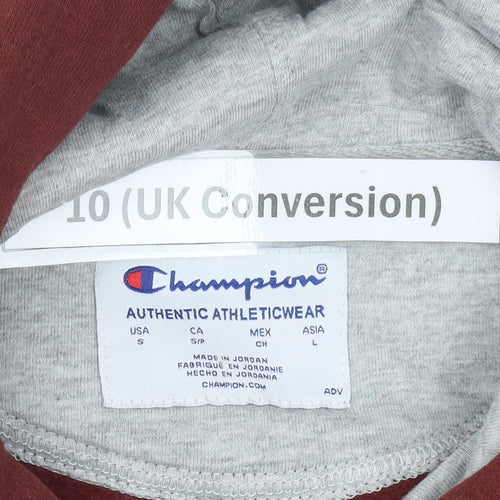 Champion Women's Red Pullover Hoodie Size 10 Regular Fit