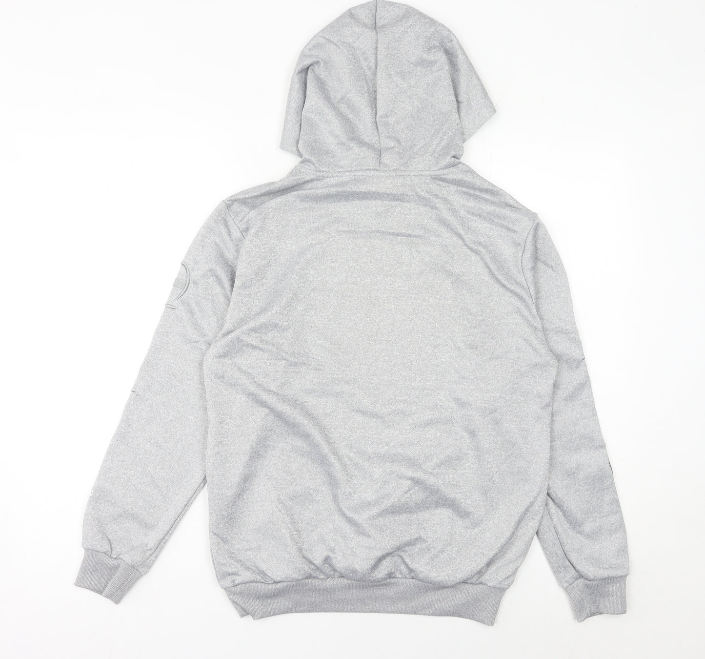 Champion Womens Grey Hoodie UK 12 Pullover Sweatshirt