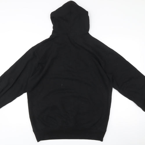 NICCE London Mens Black Pullover Hoodie Size L Graphic Logo