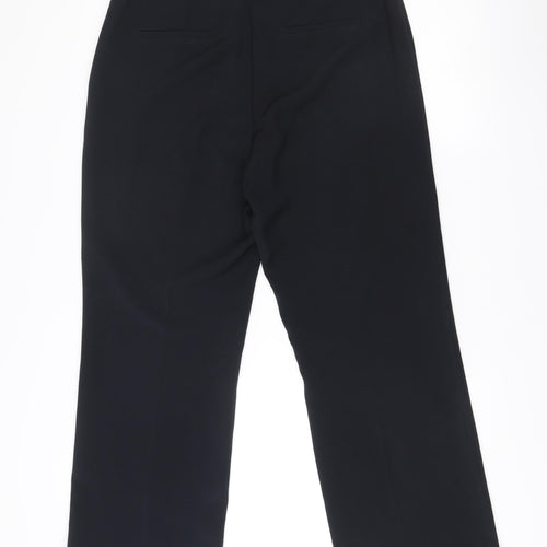 Jasper Conran Women Black Size 14 Dress Pants Straight Leg Work Trousers