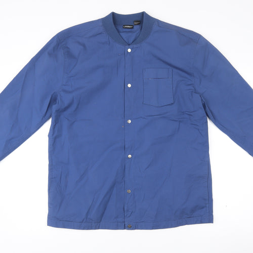 Livergy Men’s Blue Bomber Jacket Size 36 Regular Cotton Blend