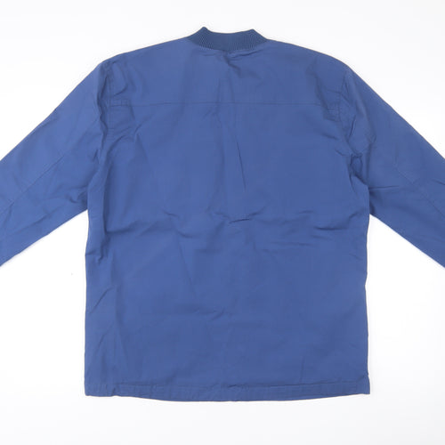 Livergy Men’s Blue Bomber Jacket Size 36 Regular Cotton Blend