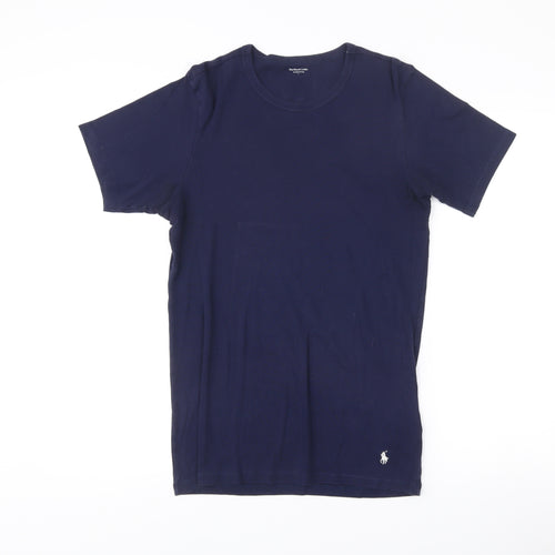 Polo Ralph Lauren Men's Blue L Classic Fit Cotton T-Shirt