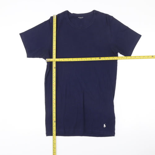 Polo Ralph Lauren Men's Blue L Classic Fit Cotton T-Shirt