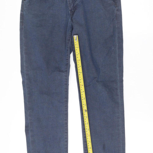 Levi's Men's Blue Straight Leg Stretch Jeans W30 L32