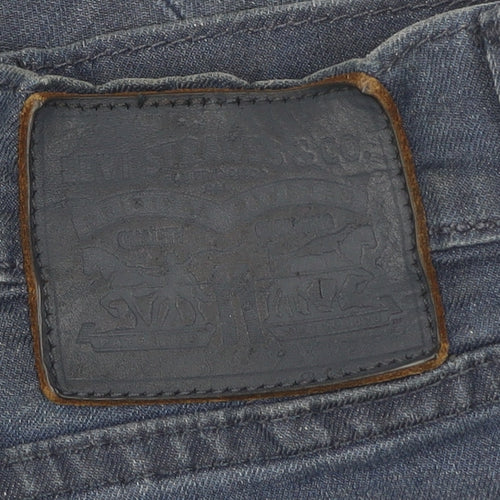 Levi's Men's Blue Straight Leg Stretch Jeans W30 L32