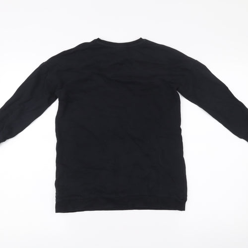 George Girls Friends Black Long Sleeve T-Shirt 5-6 Years Graphic Pullover