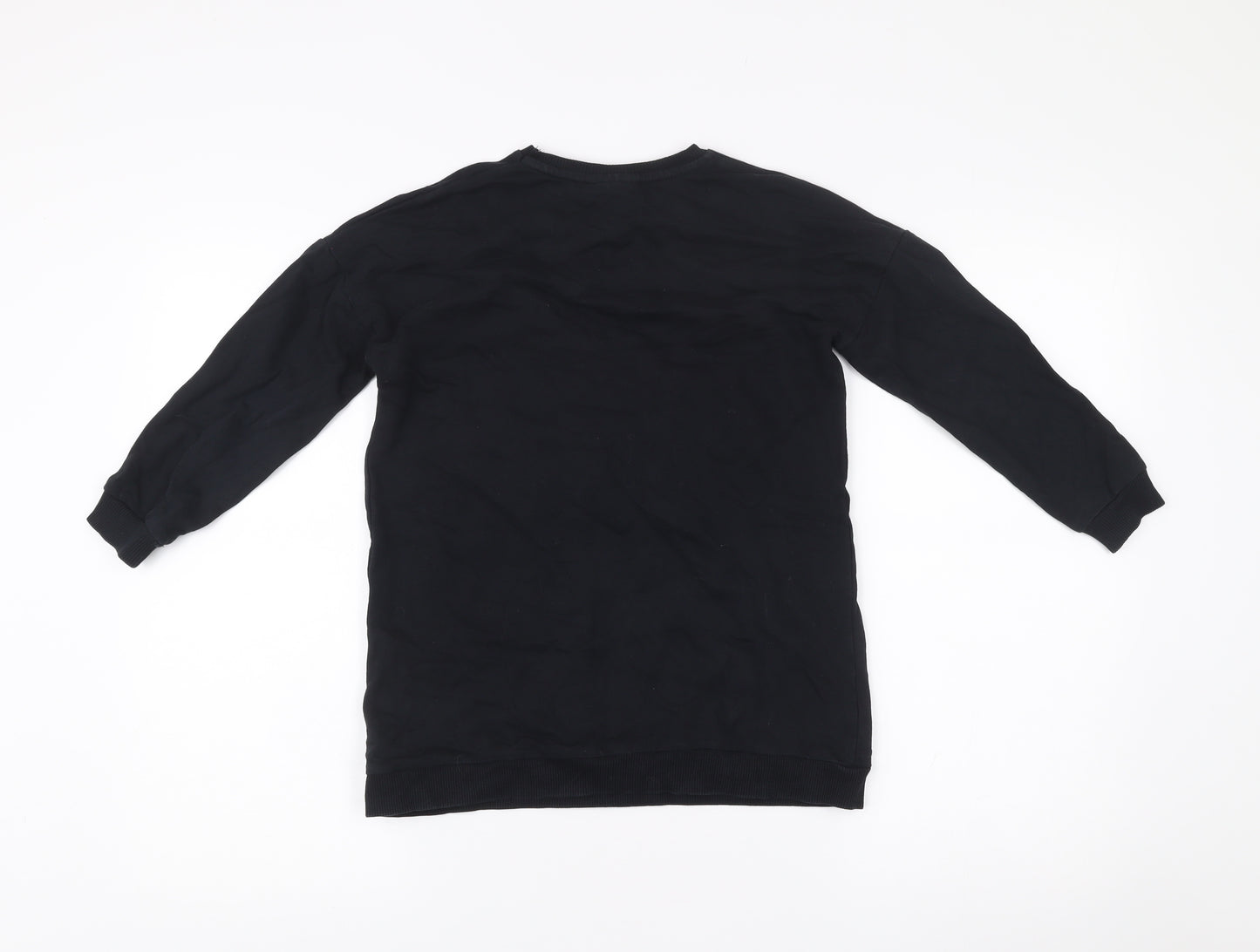 George Girls Friends Black Long Sleeve T-Shirt 5-6 Years Graphic Pullover