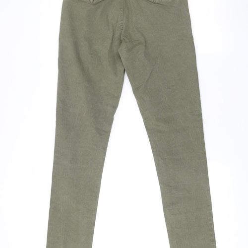 La Maison Blaggio Men’s Green Chino Trousers Size 30 Slim Fit