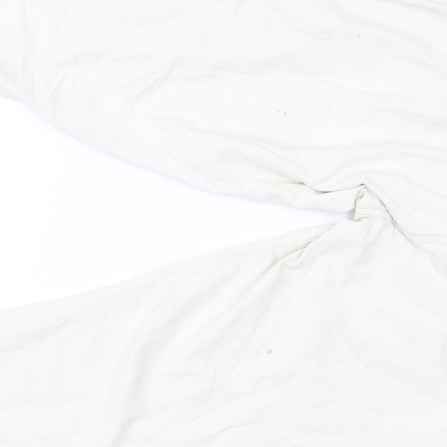 Elle Women White Chino Shorts M Regular Cotton Casual Zip