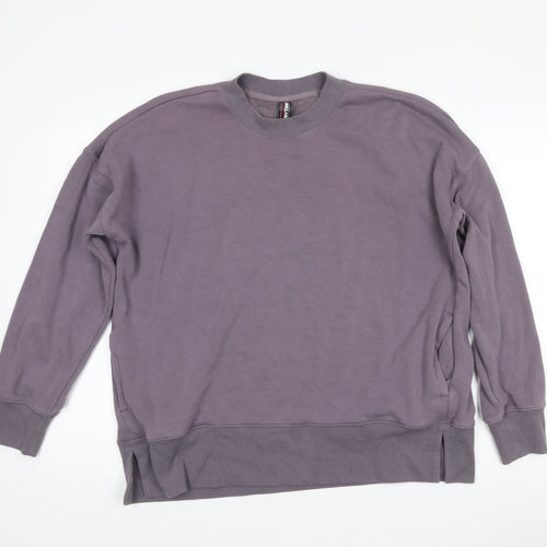 Kirkland Signature Unisex Purple XL Pullover Sweatshirt Fleece Crew Neck