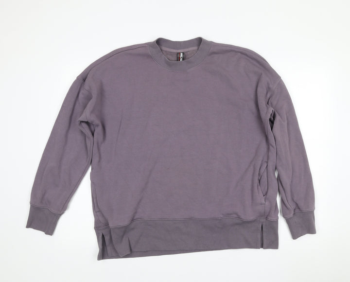 Kirkland Signature Unisex Purple XL Pullover Sweatshirt Fleece Crew Neck