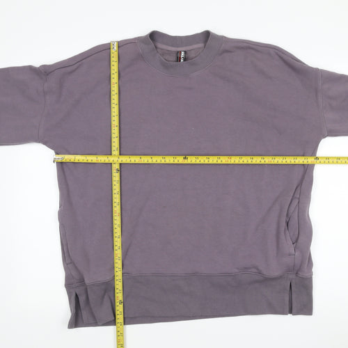 Kirkland Signature Unisex Purple XL Pullover Sweatshirt Fleece Crew Neck