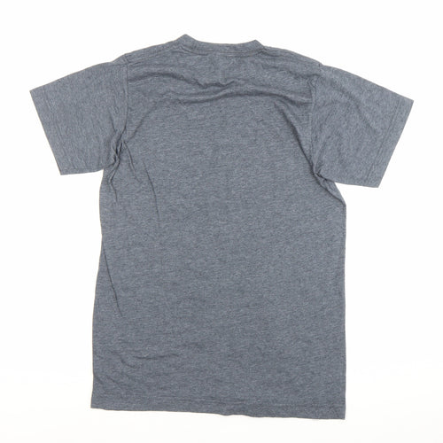 DELUXE BY M&O Men's Grey Canada Graphic T-Shirt Size S