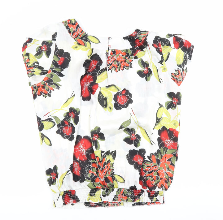 BM Collection Women’s Multicoloured Floral Blouse Size 18