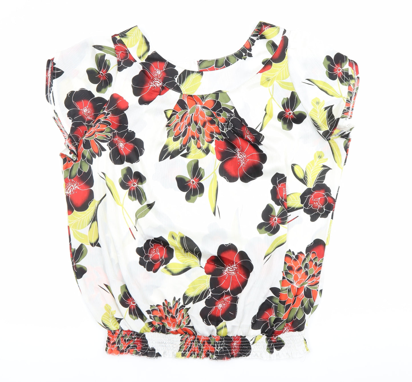 BM Collection Women’s Multicoloured Floral Blouse Size 18