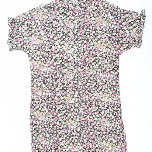 Soaked in Luxury Womens Multicoloured Floral Shift Dress S