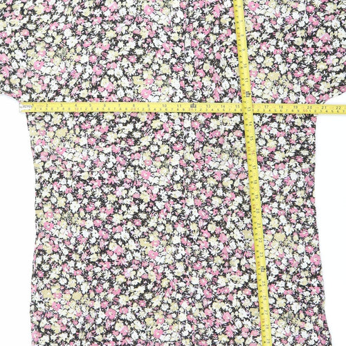 Soaked in Luxury Womens Multicoloured Floral Shift Dress S