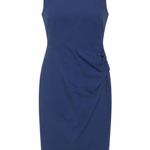 Apricot Womens Blue Size 14 Sheath Dress Sleeveless Workwear