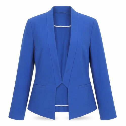 Marks and Spencer Women’s Blue Blazer UK 12 Shawl Collar Tailored