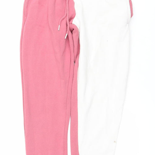 North West Womens Pink Sweatpants S Cotton Blend Joggers