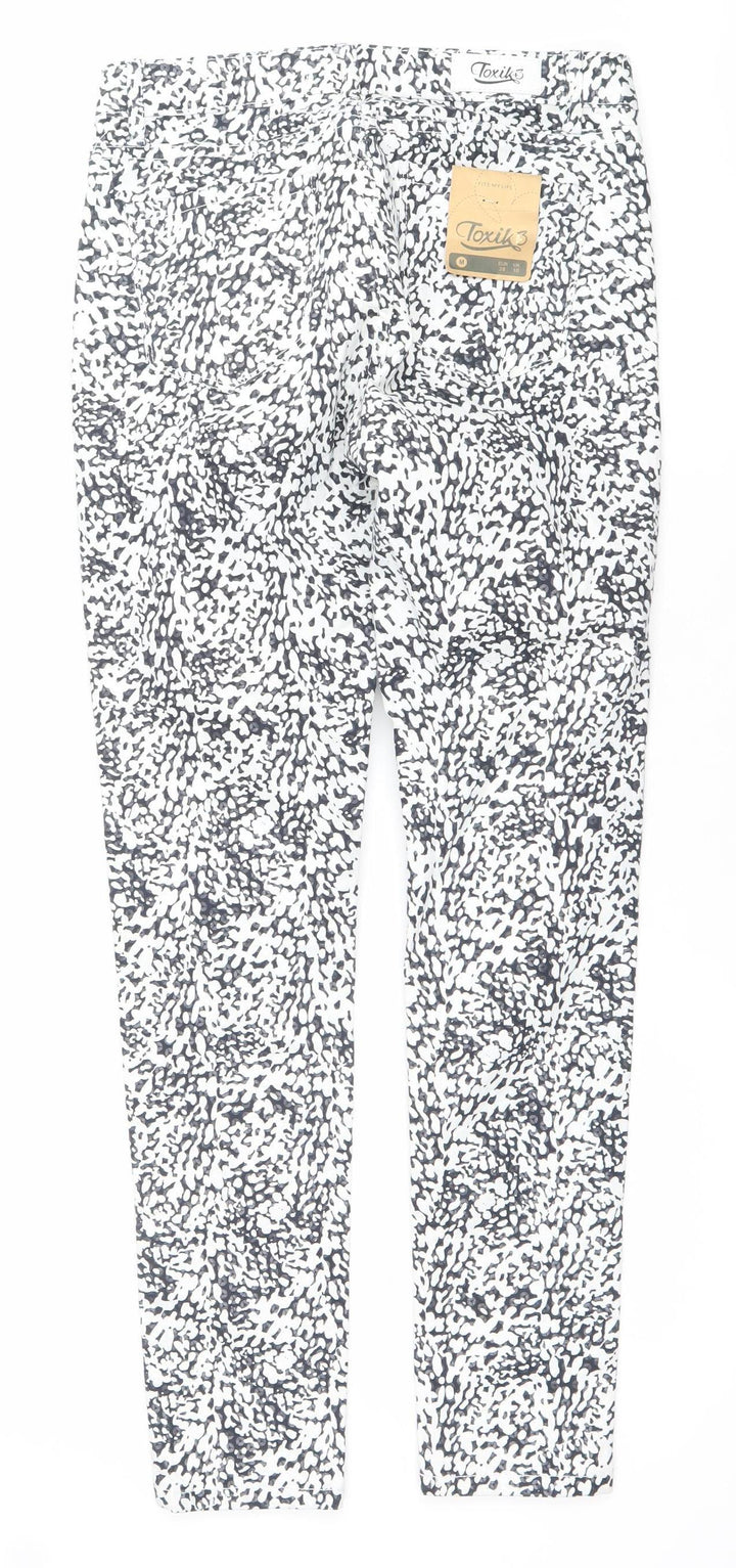 Toxik3 Womens Multicoloured Animal Print Skinny Jeans Size 10