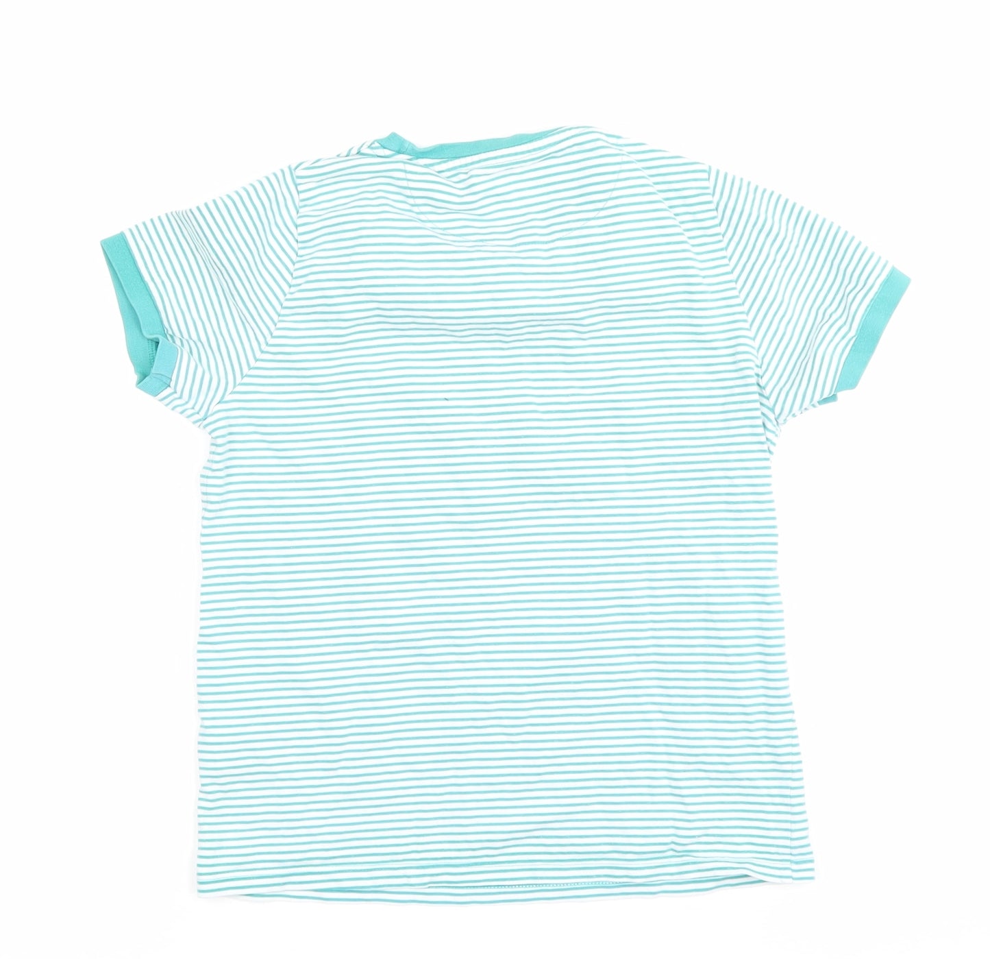 Marks and Spencer Harry Potter Boys Blue Striped T-Shirt 8-9 Years