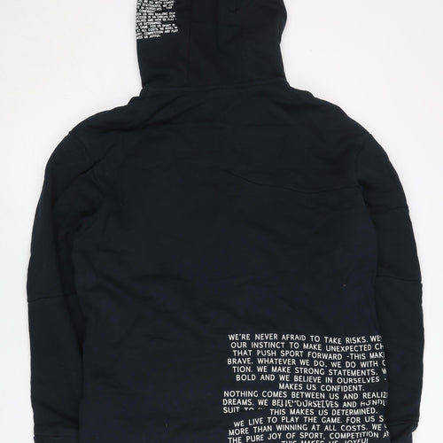 Puma Women Black Small Full Zip Hoodie Sportswear Original